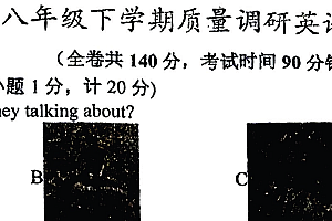 江苏省徐州市沛县第五中学2023-2024学年八年级下学期3月月考英语试题(含答案)