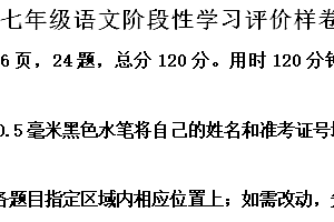 江苏省镇江市句容市2024-2025学年七年级上学期期中语文试题(含解析)