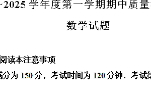 江苏省南通市启东市2024-2025学年九年级上学期11月期中考试数学试题(含解析)