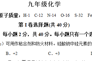 江苏省扬州市江都区八校2023-2024学年九年级下学期第一次月考化学试题（含解析）