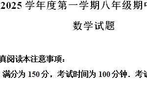 江苏省南通市如皋市2024-2025学年八年级数学上学期期中试卷（含解析）