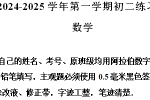 江苏省苏州工业园区星海实验初级中学2024—2025学年上学期八年级数学期中试卷（含解析）