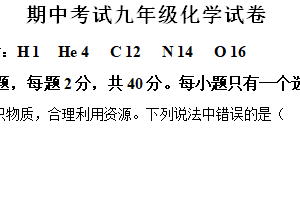 江苏省扬州市江都区2024-2025学年九年级上学期化学期中试卷（含解析）