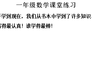 2024-2025学年江苏省盐城市东台市第六联盟苏教版一年级上册期中测试数学试卷（含解析）