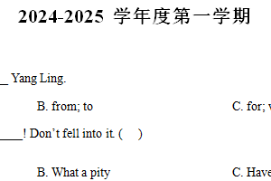 2024-2025学年江苏省徐州市邳州市译林版（三起）五年级上册11月期中测试英语试卷（含解析）