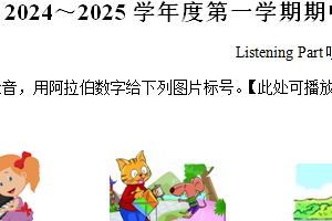 2024-2025学年江苏省南通市海门区东洲小学等联考译林版（三起）六年级上册11月期中测试英语试卷（含解析+听力音频）