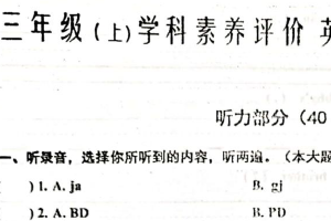 江苏省泰州市兴化市2024-2025学年三年级上学期期末英语试题（含答案）