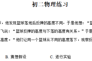江苏省扬州市仪征市刘集镇教育集团2024-2025学年八年级上学期第一次单元训练物理试题（含解析）