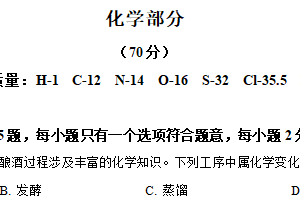 江苏省盐城市东台市2024-2025学年九年级上学期期末化学试题（含解析）