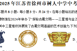 2025年江苏省徐州市树人初级中学中考数学仿真试卷（含解析）