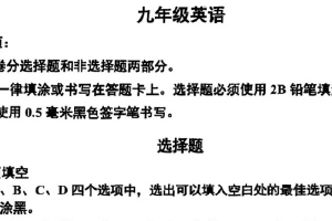 2025年江苏省南京市第一中学教育集团九年级中考联考英语试卷（含答案）
