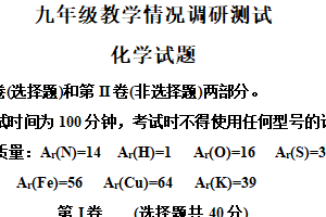 2025年江苏省常州市武进区中考第二次模拟考试化学试题（含解析）