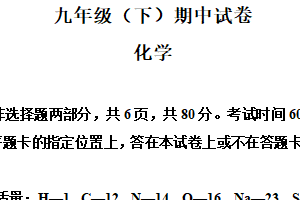 2025年江苏省南京市鼓楼区中考一模化学试题（含解析）