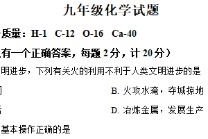2025年江苏省宿迁市泗洪县中考一模化学试题（含解析）