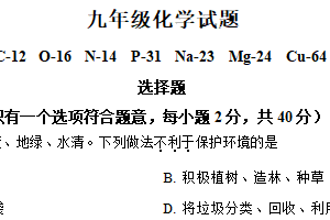 2025年江苏省扬州市宝应县中考二模化学试题（含解析）