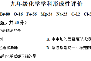 江苏省苏州市昆山市2024-2025学年九年级下学期3月月考化学试题（含解析）