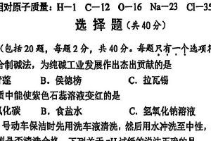 江苏省苏州市昆山市新镇中学2024-2025学年九年级下学期3月月考化学试题（含答案）
