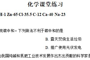 江苏省盐城市大丰区实验初级中学2024-2025学年九年级下学期3月月考化学试题（含解析）