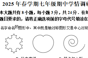 江苏省盐城市阜宁县2024-2025学年七年级下学期4月期中考试数学试卷（含解析）