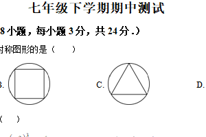 江苏省扬州市江都区2024-2025学年七年级下学期期中数学试卷（含解析）