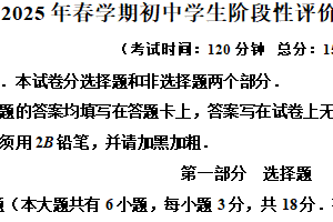 江苏省泰州市兴化市2024-2025学年八年级下学期期中考试数学试题（含解析）