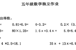 江苏省扬州市江都区实验小学2024-2025学年五年级下学期期中考试数学试题（含答案）