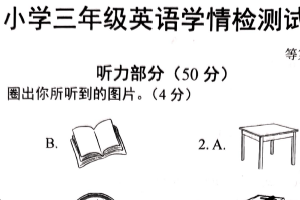 江苏省宿迁市沭阳县2024-2025学年三年级下学期期中英语试题（含答案+听力音频）