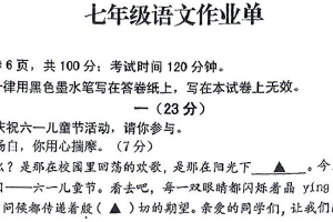 江苏省南京市玄武区2024-2025学年七年级下学期期末考试语文试题（无答案）