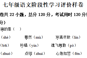 江苏省镇江市句容市2024-2025学年七年级下学期期末测试语文试题（含解析）
