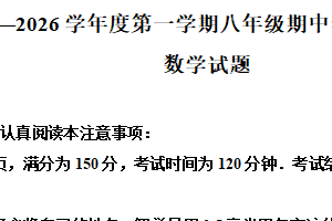 江苏省南通市如皋市2025-2026学年八年级上学期11月期中数学试题（含解析）